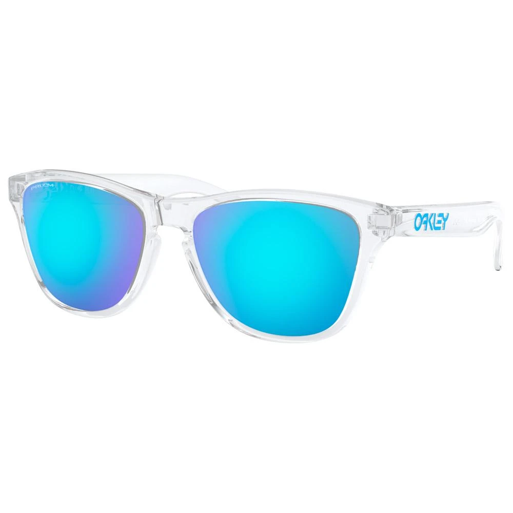 Lunettes De Soleil Oakley Frogskins Xs Polished Clear Prizm Sapphire 3 Lunettes De Soleil Oakley Frogskins Xs Polished Clear Prizm Sapphire
