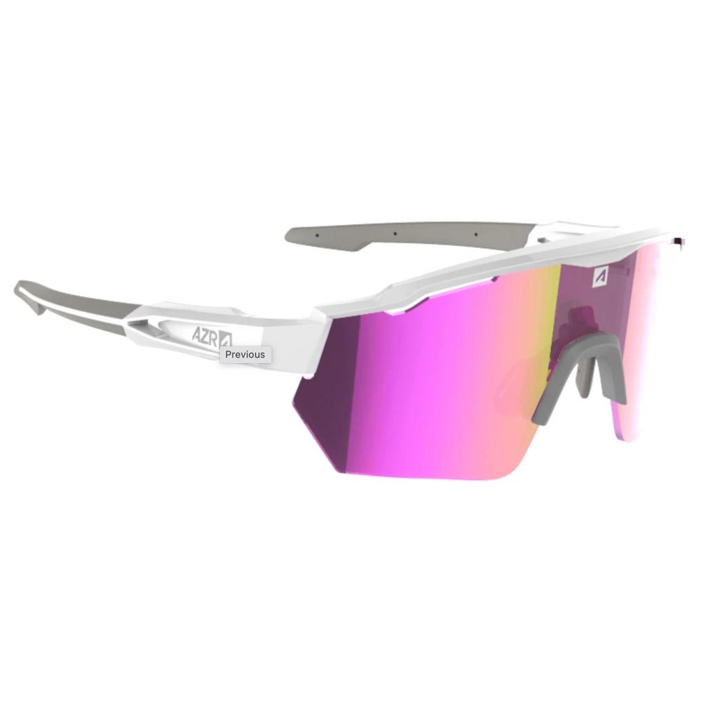 Lunettes De Soleil AZR Aspin Rx Vernie Blanc Rose Photochromic 3 Lunettes De Soleil AZR Aspin Rx Vernie Blanc Rose Photochromic