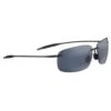 Lunettes De Soleil Maui Jim Breakwall Noir Brillant Gris Neutre Polycarbonate Bidegrade -Lunettes De Soleil 2227bb522650fc7e162899c691b6c8c52aae5ffd VE16MAUILUN009 0