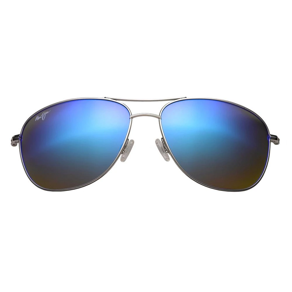 Lunettes De Soleil Maui Jim Cliff House Silver Blue Hawaii 4 Lunettes De Soleil Maui Jim Cliff House Silver Blue Hawaii – Image 2