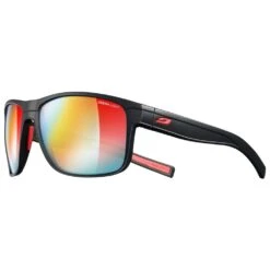 Lunettes De Soleil 37 Lunettes De Soleil Julbo Renegade Noir Mat Reactiv Performance 1-3 Red