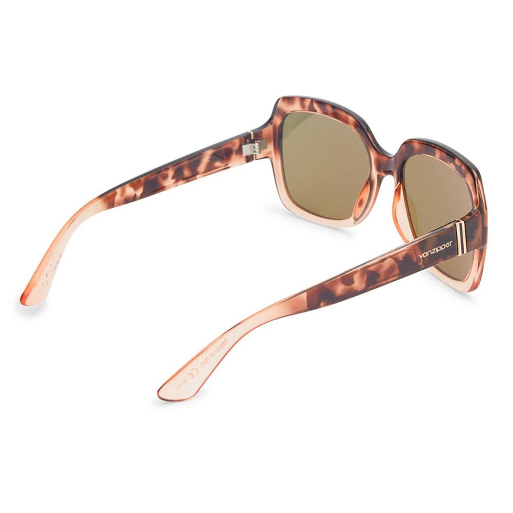 Lunettes De Soleil Von Zipper Dolls Komodo Tortoise Gold PInk Chrome 5 Lunettes De Soleil Von Zipper Dolls Komodo Tortoise Gold PInk Chrome – Image 3