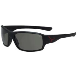 Cébé Lunettes De Soleil Cebe Haka Matte Black Red 1500 Grey