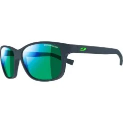 Lunettes De Soleil Julbo Powell Bleu Mat Vert Spectron 3 Flash Vert