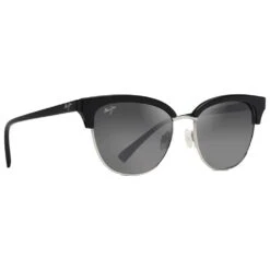 Lunettes De Soleil 12 Lunettes De Soleil Maui Jim Lokelani Noir Argent Gris Neutre MauiBrilliant