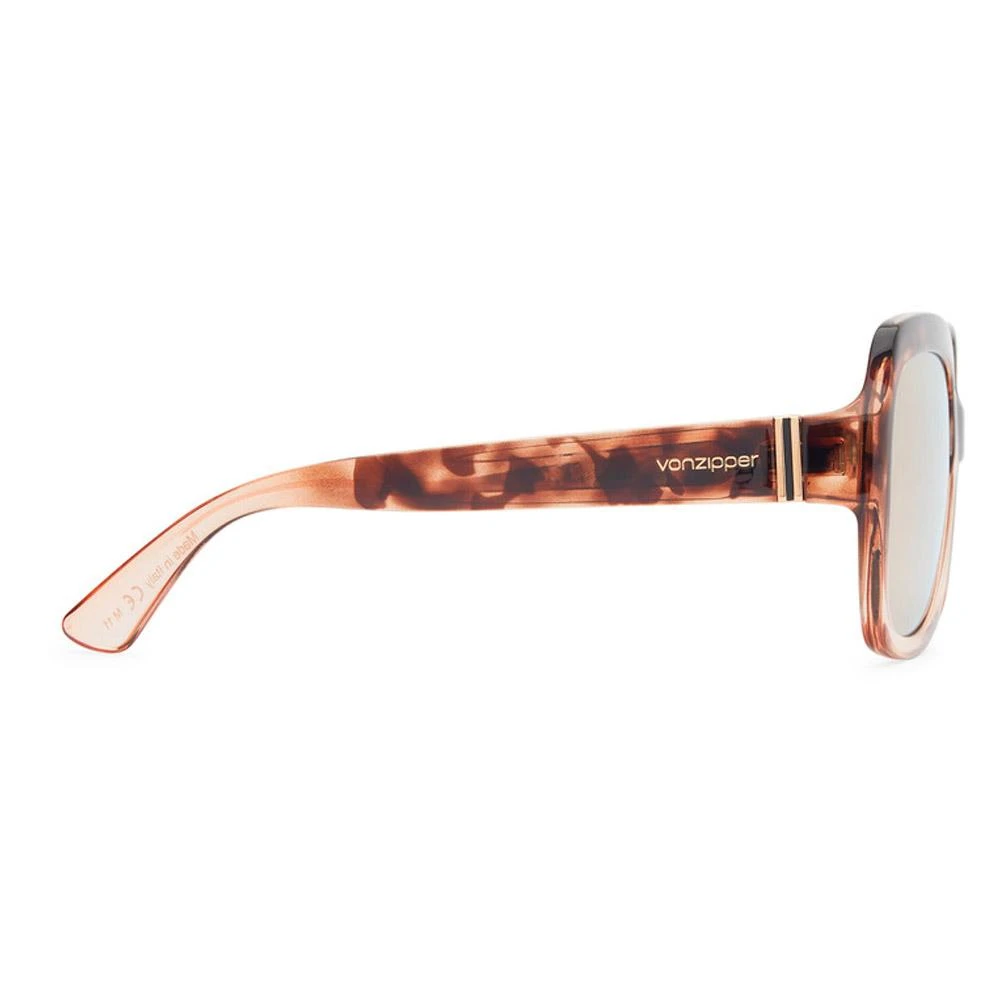 Lunettes De Soleil Von Zipper Dolls Komodo Tortoise Gold PInk Chrome 4 Lunettes De Soleil Von Zipper Dolls Komodo Tortoise Gold PInk Chrome – Image 2