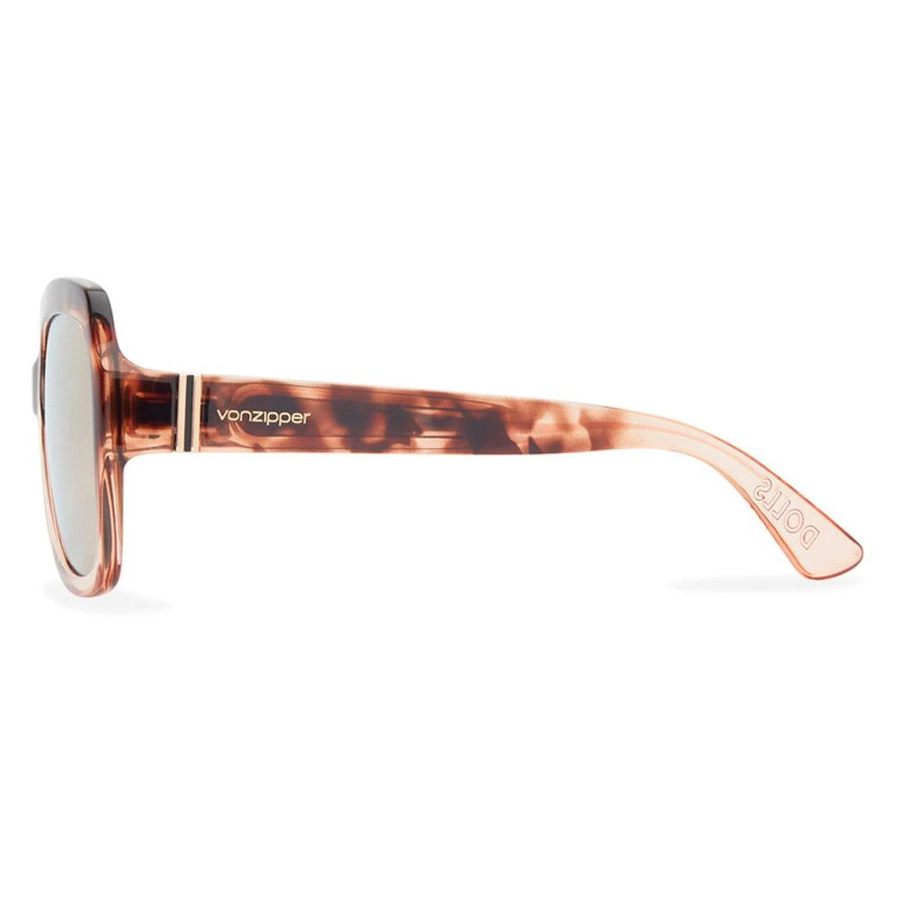 Lunettes De Soleil Von Zipper Dolls Komodo Tortoise Gold PInk Chrome 6 Lunettes De Soleil Von Zipper Dolls Komodo Tortoise Gold PInk Chrome – Image 4