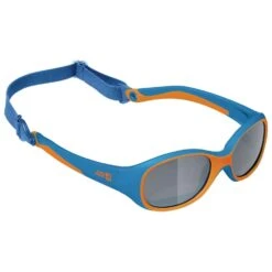 Lunettes De Soleil AZR Teddy + Mat Bleu Orange Silver Miroir
