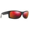 Lunettes De Soleil Maui Jim Equator Noir Rouge Hawail Lava Mineral SuperThin -Lunettes De Soleil bc8fa70c3fb739702540cded457915d0ea816512 E22MAUILUN205388 MAUI0589370 0