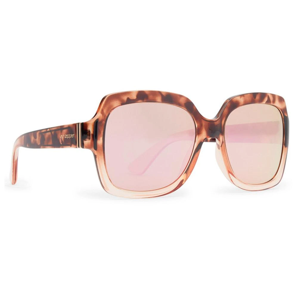 Lunettes De Soleil Von Zipper Dolls Komodo Tortoise Gold PInk Chrome 3 Lunettes De Soleil Von Zipper Dolls Komodo Tortoise Gold PInk Chrome